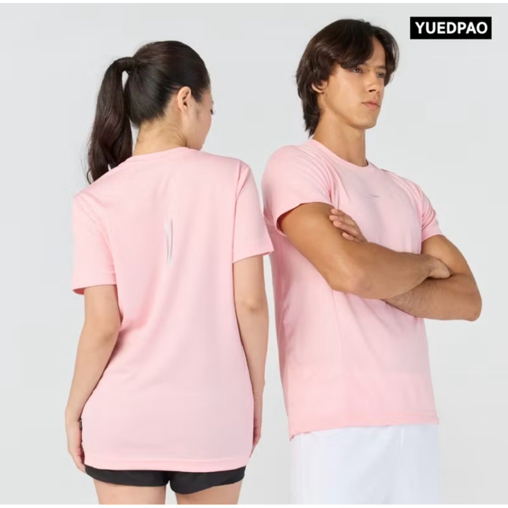 ส่งต่อเสื้อกีฬา yuedpao sportswear สีชมพู size xl