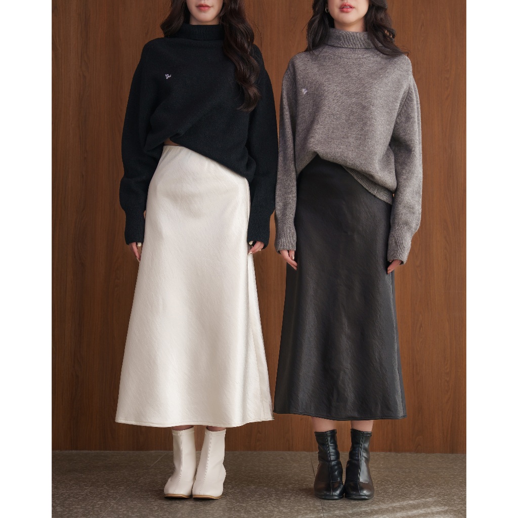 SK026 - Satin warm skirt