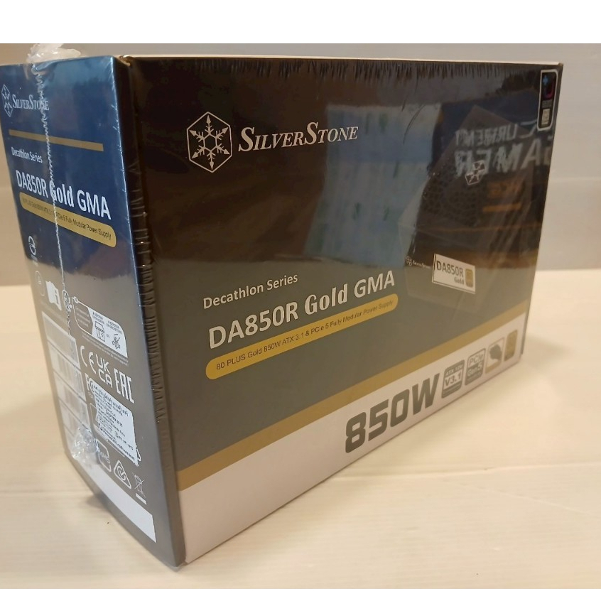 POWER SUPPLY (อุปกรณ์จ่ายไฟ) SILVERSTONE DA850R GOLD GMA- 850W 80 PLUS GOLD (BLACK) (ATX) PCI5