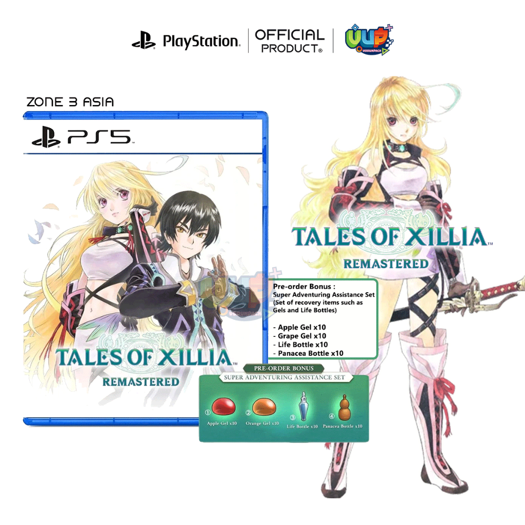 [Pre-order] PS5 : Tales of Xillia Remastered (Z3-Asia) วางจำหน่าย 31 ตุลาคม 68 Playstation 5