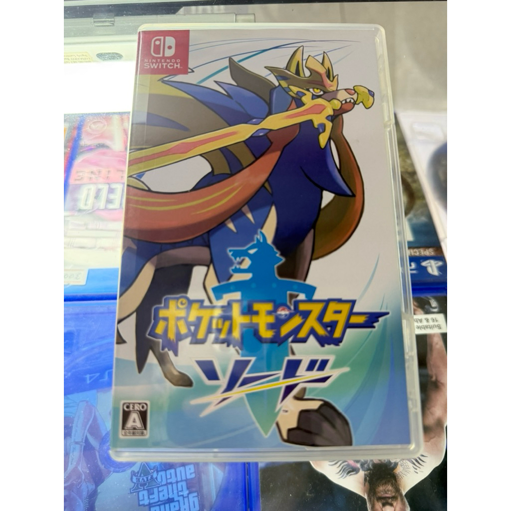 แผ่นสวิตช์มือสอง pokemon sword มีภาษาอังกฤษ