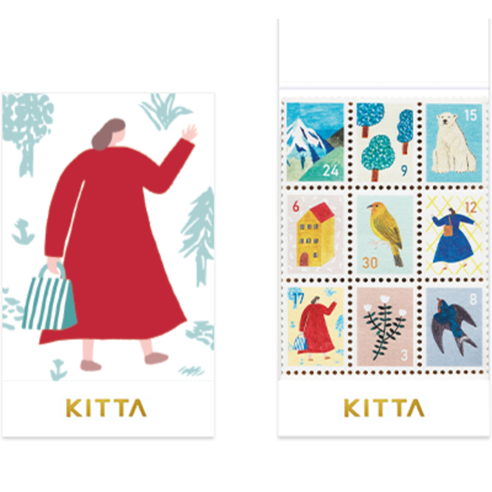 KITTA Special (KITPP) / Washi tape แบบแผ่นพร้อมใช้งาน รุ่น Special แบรนด์ KITTA จากประเทศญี่ปุ่น