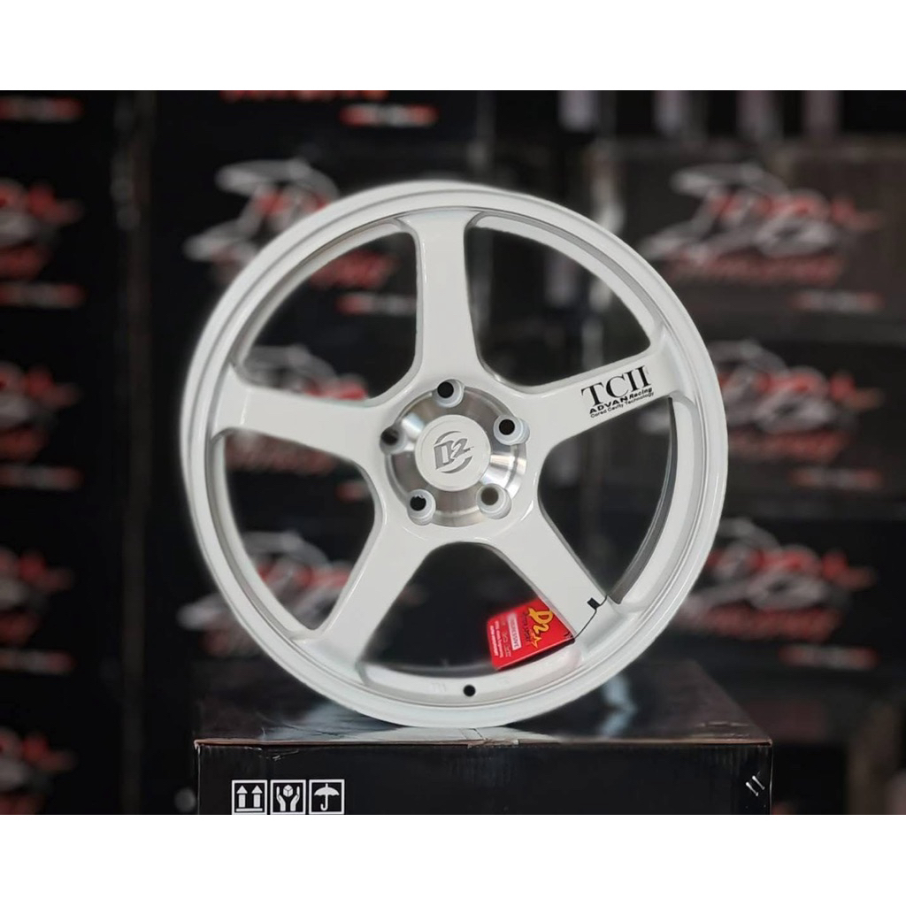 Tc-ii ขอบ18 8.5 TE37 ล้อไทยD2 5รู