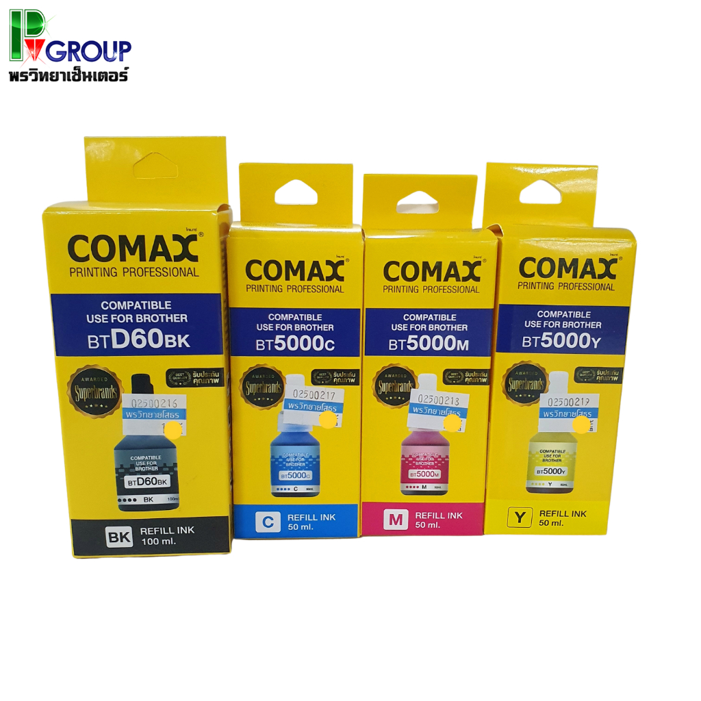 COMAX หมึก BROTHER  BTD60 BT5000 หมึกเที่ยบเท่า ใช้กับ T310 T510 T710 T810 T220 T420 T520 T300 T500 