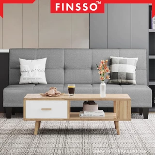 🏮รับประกัน 1 ปี🏮FINSSO: โซฟา โซฟาเบด โซฟาสามารถพับลงเป็นเตียงได้ นอนได้ 3 ระดับ 2-in-1 (OLLY โซฟาเบดพับได้)/ โซฟาปรับนอน