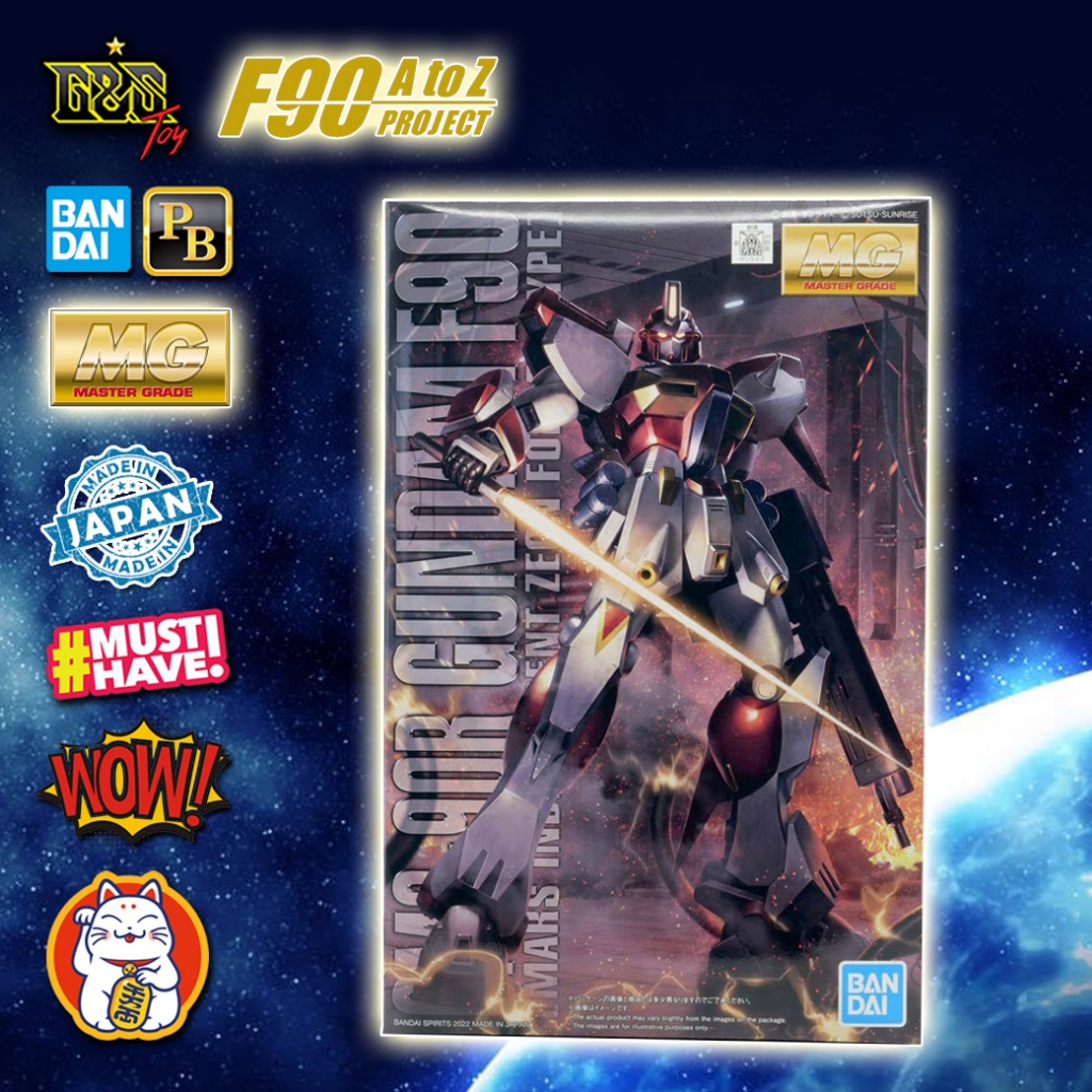 MG F90 Gundam Zeon (Mars Independent Zeon Forces Type) จาก Gundam F90