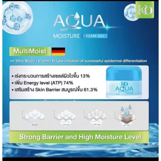 Aqua Mousture Cream Gel มอยส์ กระปุกฟ้า