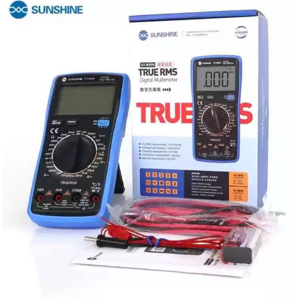 มัลติมิเตอร์แบบดิจิตอล Sunshine DT-890N