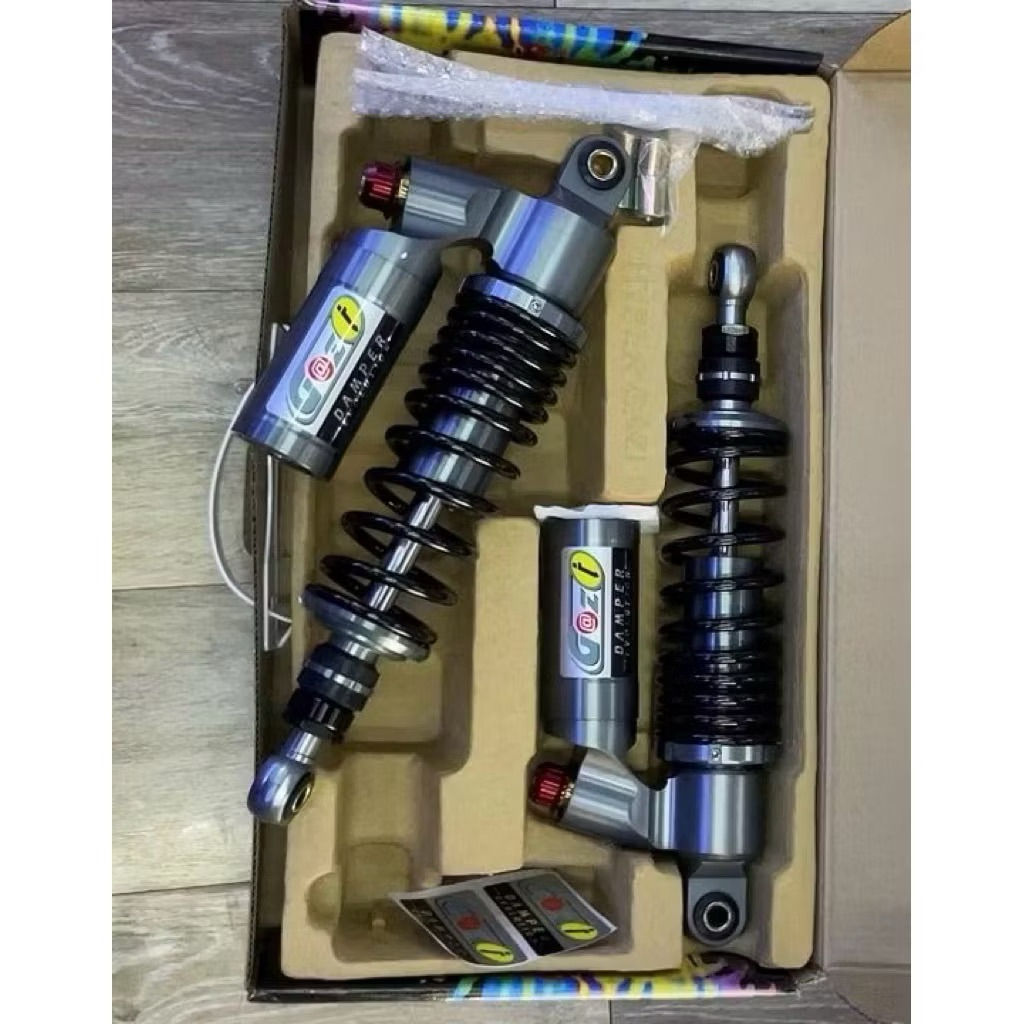 โช๊ค(ตัวTOP ตัวปรับสีแดง) GAZI HYPER HACKER WAVE มี 5 สี ความยาว 320 mm และ 330 mm แท้100%