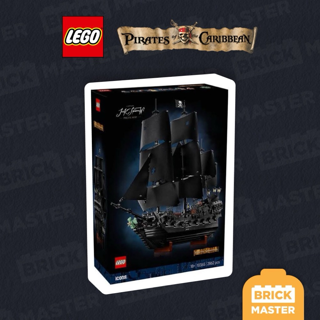 LEGO ICONS 10365 : Captain Jack Sparrow's Pirate Ship (เลโก้แท้ Black Pearl กับตันแจ้ค เรือโจรสลัด)