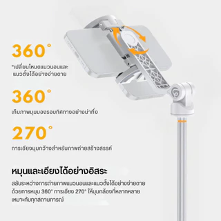 Ulanzi TT88 ขาตั้งมือถือ ไม้เซลฟี่ MagSafe พร้อมรีโมทบลูทูธ สำหรับถ่ายภาพ วิดีโอ Selfie Stick Tripod