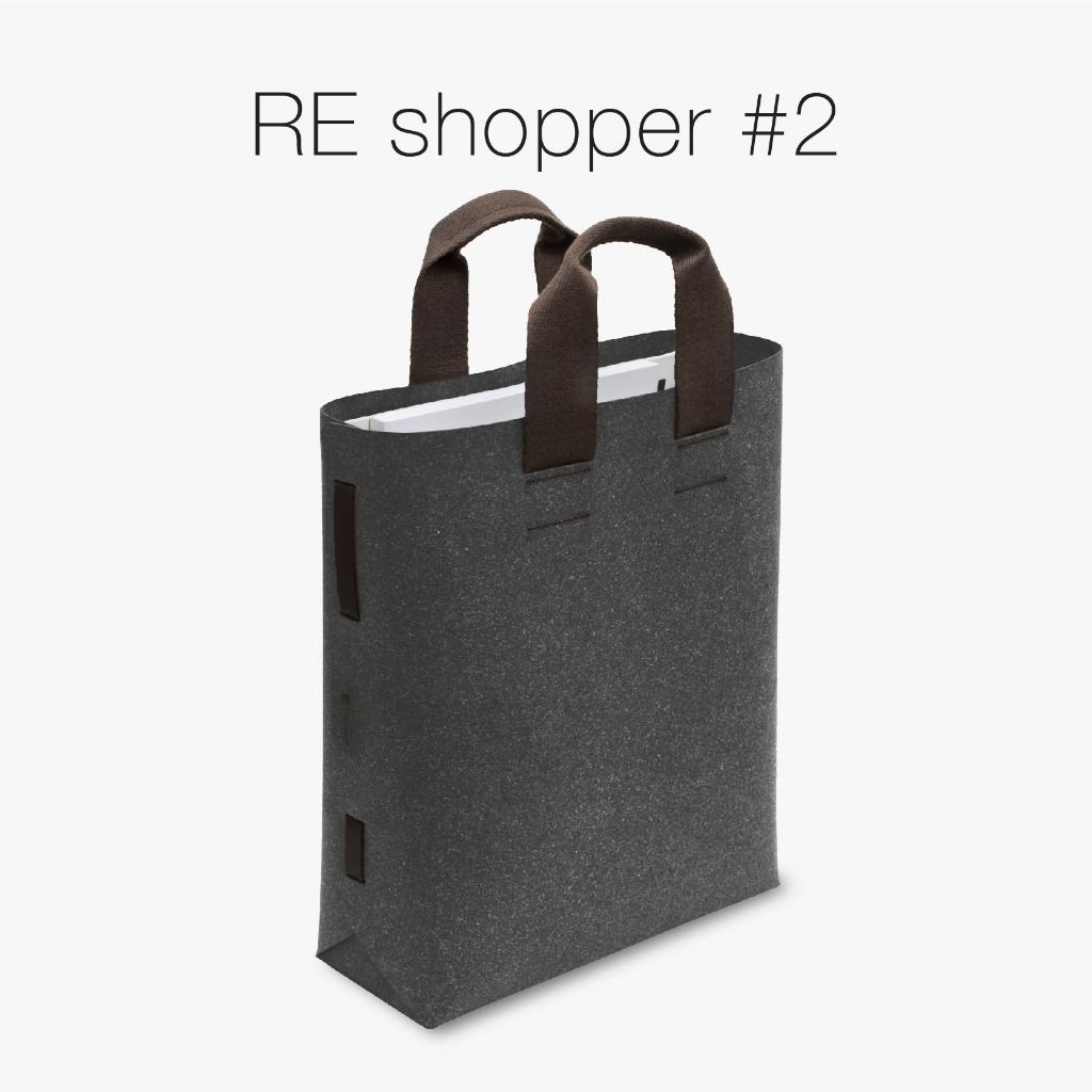 labrador REshopper #2 กระเป๋าหนังแท้รีไซเคิล (REA049)