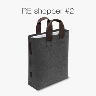 labrador REshopper #2 กระเป๋าหนังแท้รีไซเคิล (REA049)