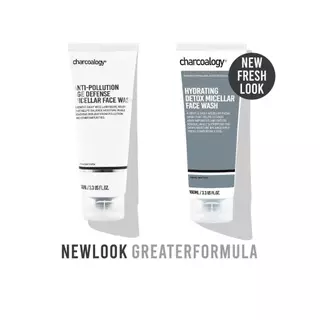 ชาร์โคโลจีเจลล้างหน้าถ่านไม้ไผ่ สูตรไมเซล่า Charcoalogy Hydrating Detox Micellar Face Wash 100 ml