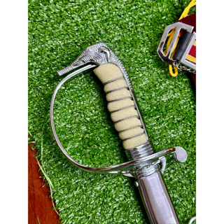 กระบี่นายตำรวจชุบสแตนเลส ยาว38-42นิ้ว