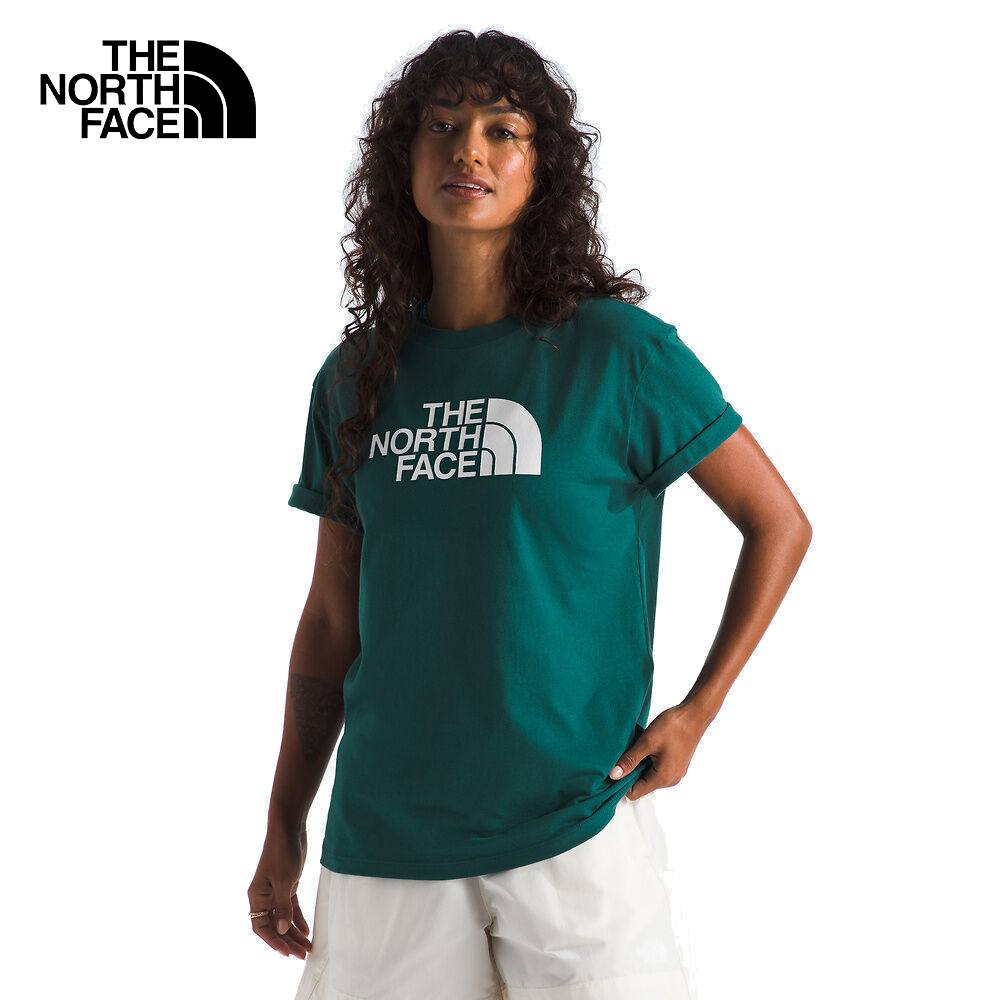 THE NORTH FACE U S/S HALF DOME RLX TEE - (ดูตารางไซซ์ ASIA/AP)/DEEP NORI เสื้อยืด Unisex