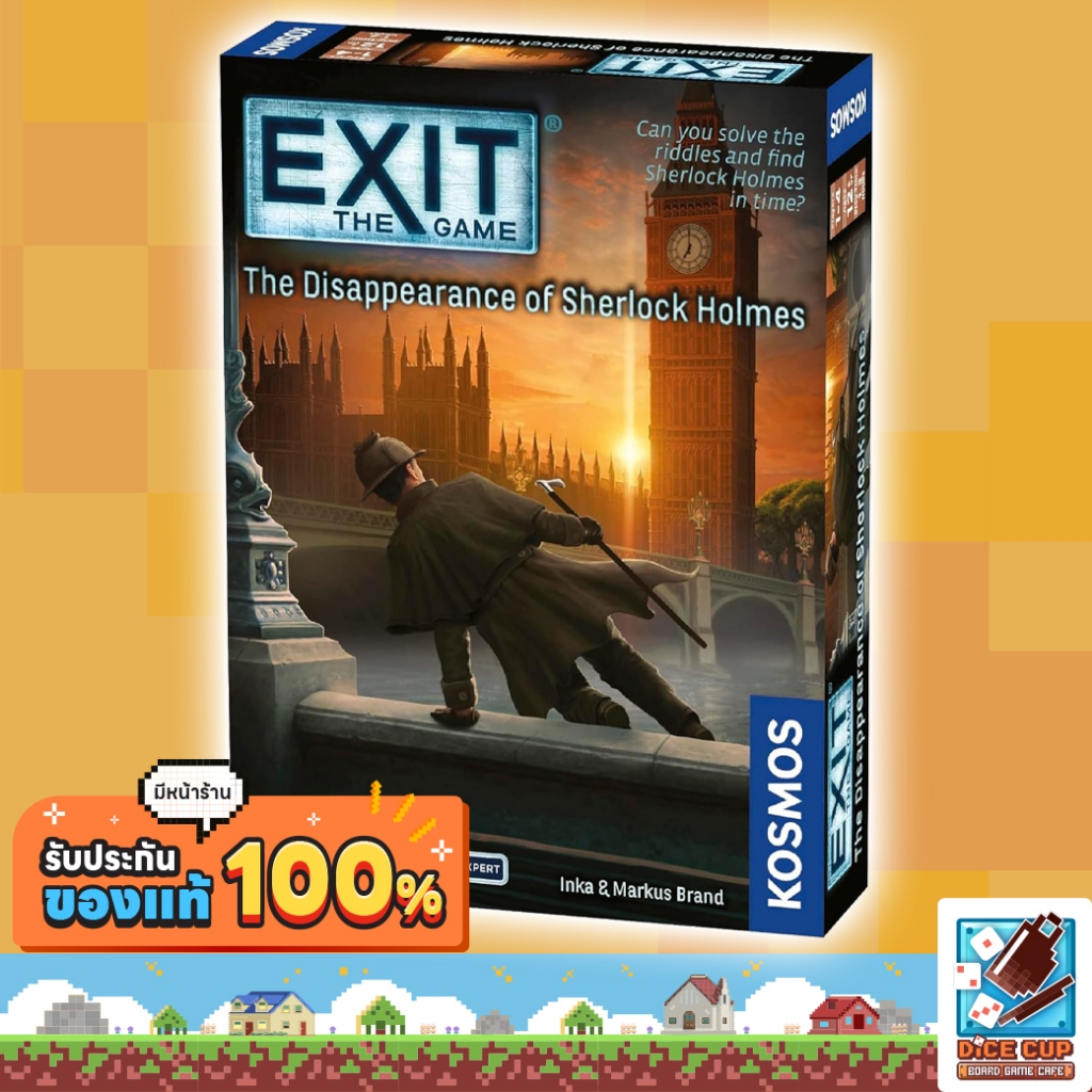 [ของแท้] Exit: The Disappearence Sherlock Holmes Board Game