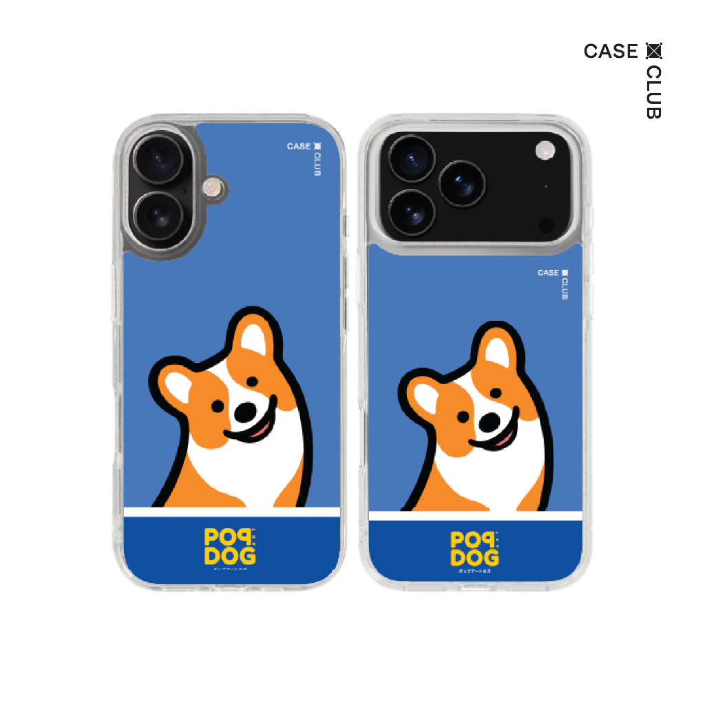 CaseClub เคสไอโฟน เคสกระจก ลาย Join The Club Orange Cat สำหรับ i17 Pro Max/i17 Pro/i Air/i17