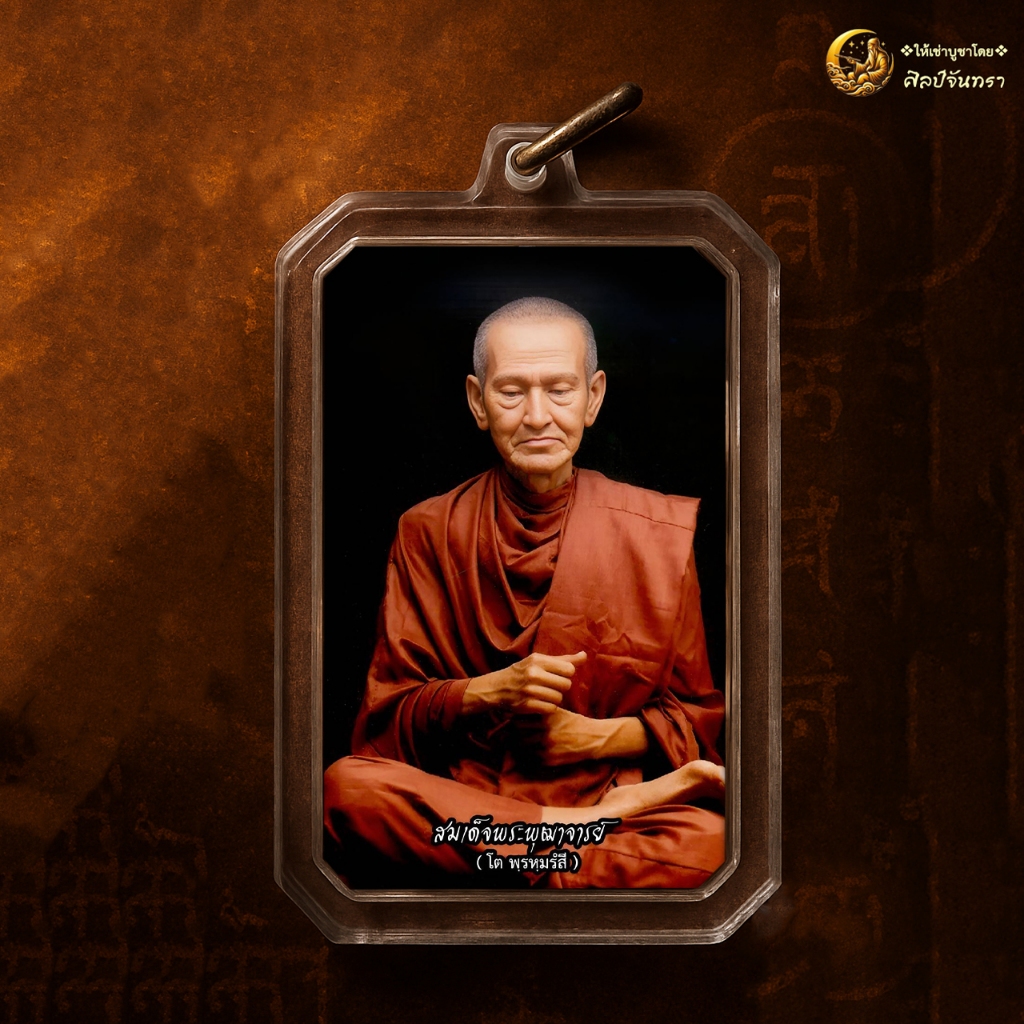รูป สมเด็จพระพุฒาจารย์ โต พฺรหฺมรํส  รูป และ พระคาถาชินบัญชร รูปอัดกรอบขนาด 2 นิ้วจำนวน 1รูป เป็นสิริมงคล