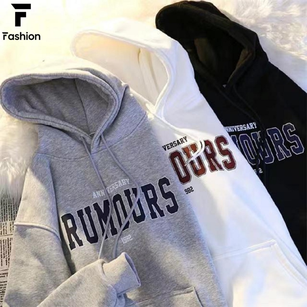 เสื้อฮู้ดผู้หญิง เสื้อแขนยาว สไตล์เกาหลี โอเวอร์ไซซ์ UNISEX