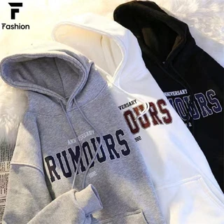 เสื้อฮู้ดผู้หญิง เสื้อแขนยาว สไตล์เกาหลี โอเวอร์ไซซ์ UNISEX