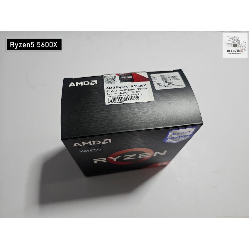 CPU : Ryzen5 5500:: Ryzen5 3600:: Ryzen5 3500:: Ryzen5 2600:: Ryzen5 1600 (มือสอง)