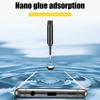 ฟิล์มกระจกกาว UV สำหรับ VIVO V60 X100Pro X200Pro X200 V50 V40 V40Pro V30 V30E V27Pro รุ่นใหม่ล่าสุด แบบจอโค้ง