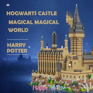 ตัวต่อ Hogwarts ปราสาท ตัวใหญ่ 5400ชิ้น ยาว30cm ของเล่นเด็ก ของขวัญเด็กโต ของเล่น14+ขวบ