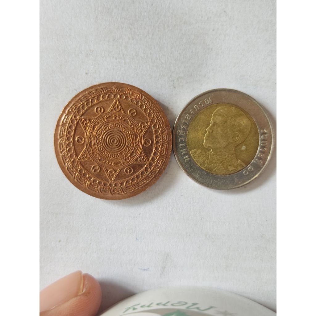 เหรียญพระทรงชัยรัตนพลังแผ่นดินถิ่นกาขาว บ้านเทอดไท อ.แม่สลองใน จ.เชียงราย สัมฤทธิ์ สำเร็จเป็น มหัศจรรย์ - รูปที่ 2