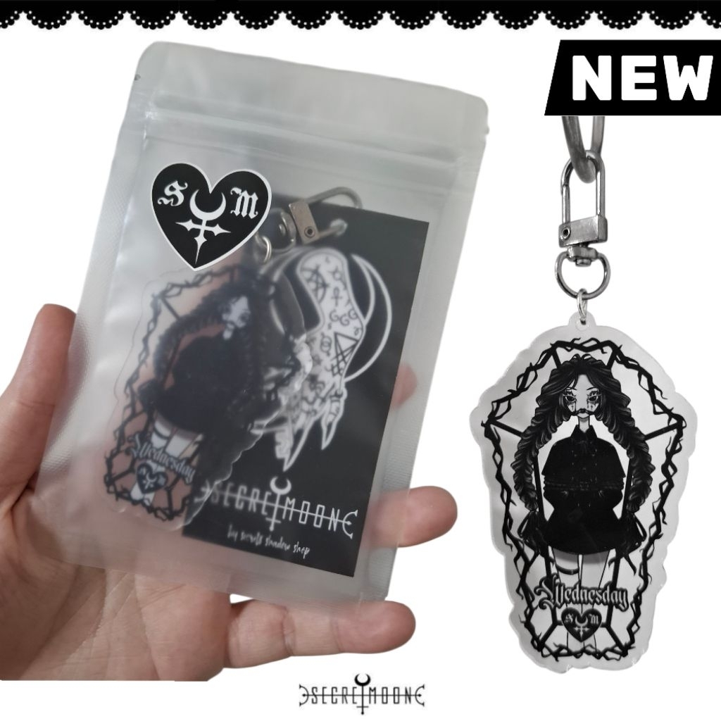 [Wednesday Keychain]พวกกุญแจWednesday