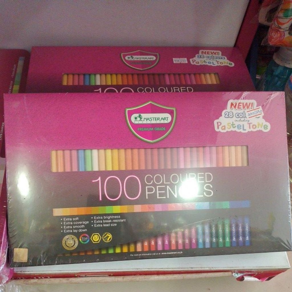 สีไม้มาสเตอร์อาร์ต 100สี