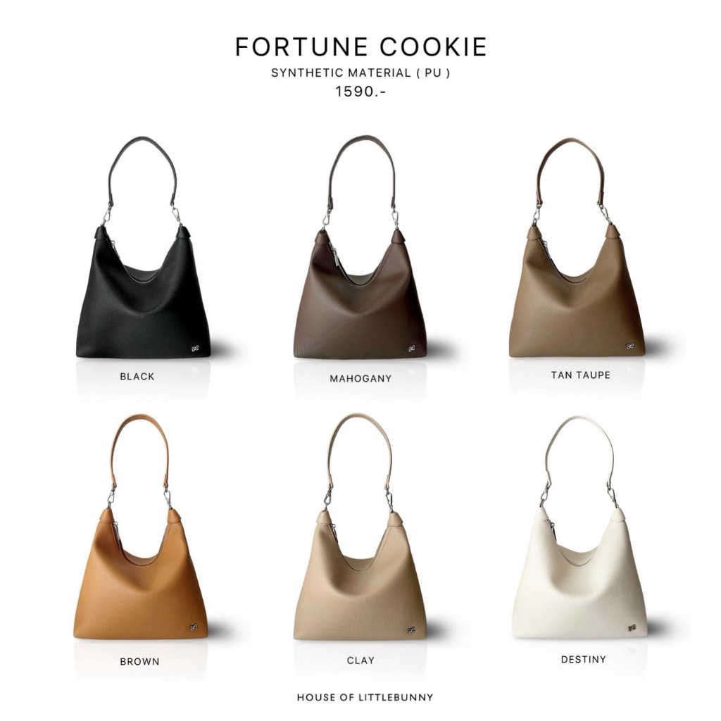 LITTLEBUNNY official Fortune cookie pu (synthetic material)
