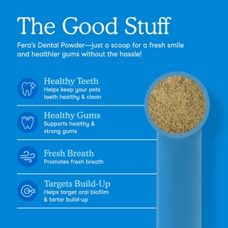 Fera Pets Dental Support ผลิตภัณฑ์ดูแลช่องปากสุนัขและแมว