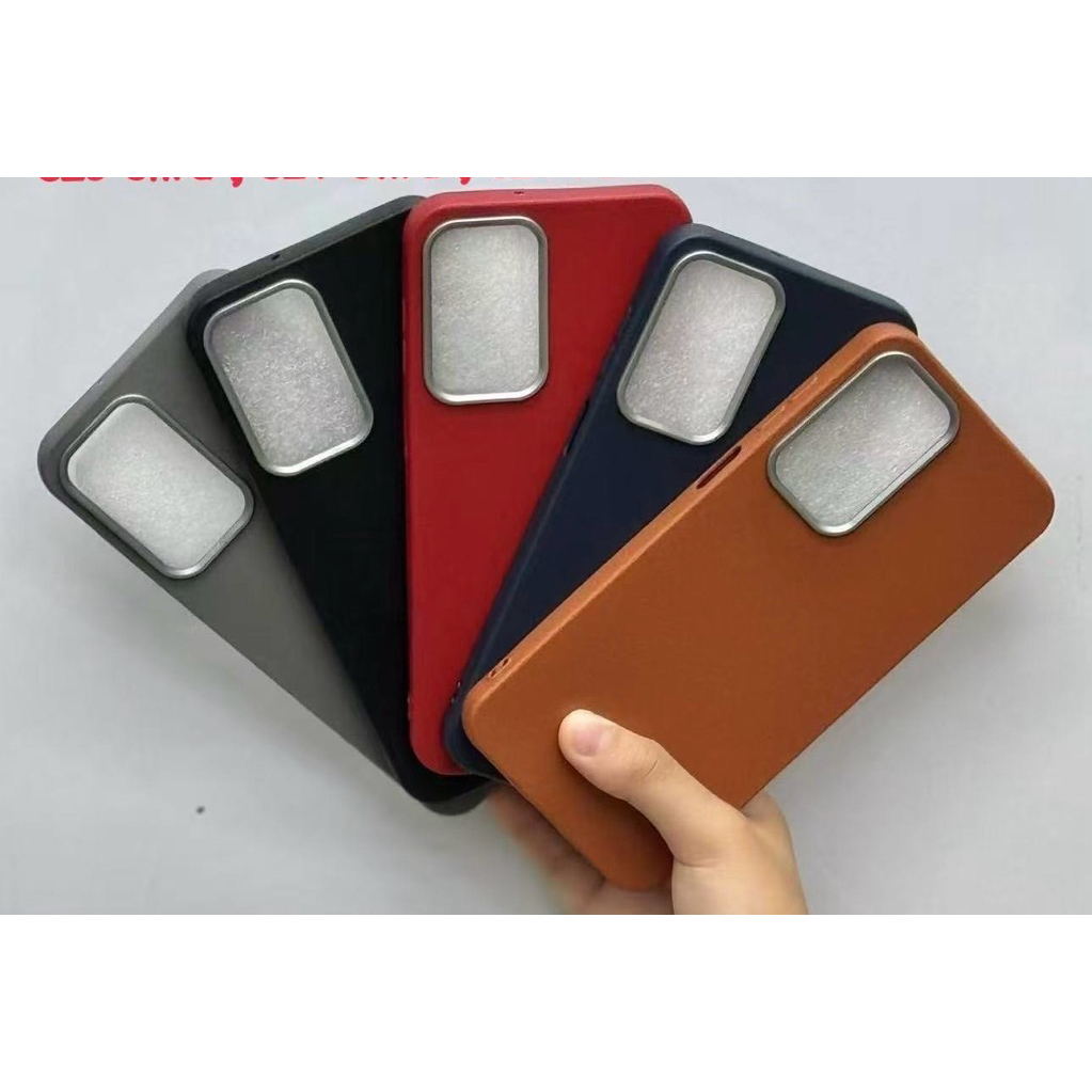 {ส่งจากไทย}เคสลายหนังพิวนุ่มTPU สําหรับ  Samsung S34FE S24Ultra S23Ultra S22Ultra S21Ultra Note20Ult