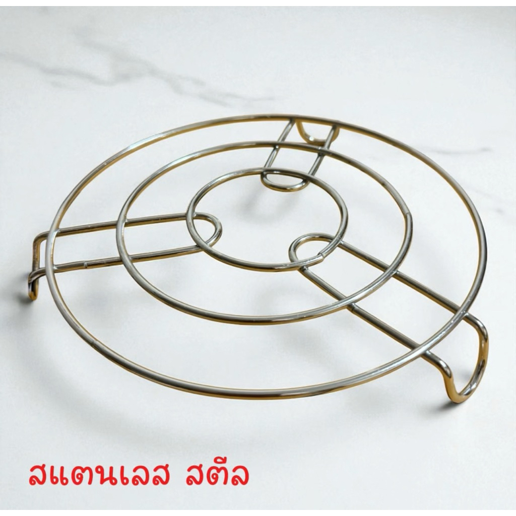 ฐานรองหัวแก็ส สแตนเลสชนิดหนา ทนอุณหภูมิสูงได้