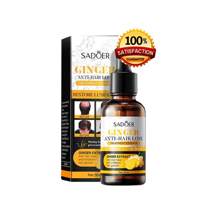 เซรั่มผม SADOER (ของแท้ค่ะ) เซรั่มปaูกหuวด สมุนไพรขิง ขนาด 30 ml.