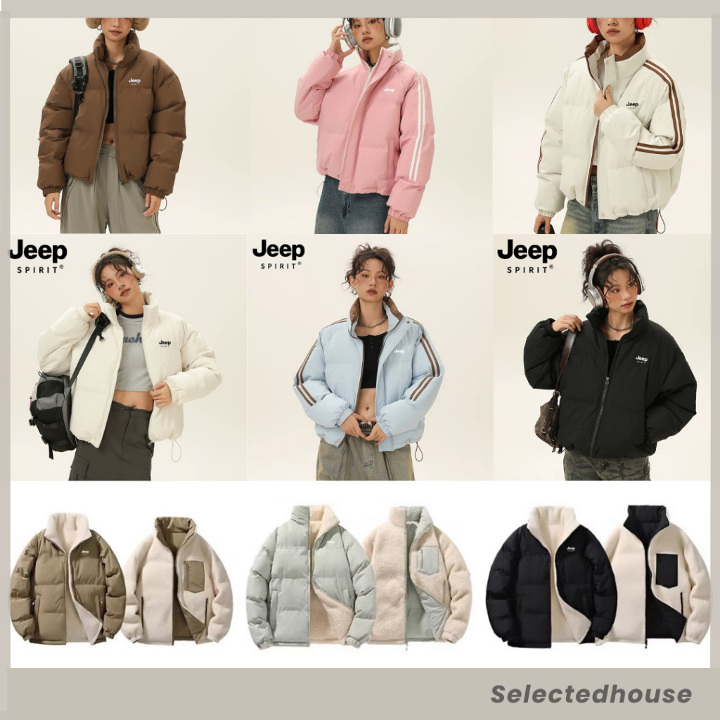 [Preorder] Jeep Spirit ~ Puffer Jacket/ Reversable ❄️ สินค้าของแท้100% [Selectedhouse]
