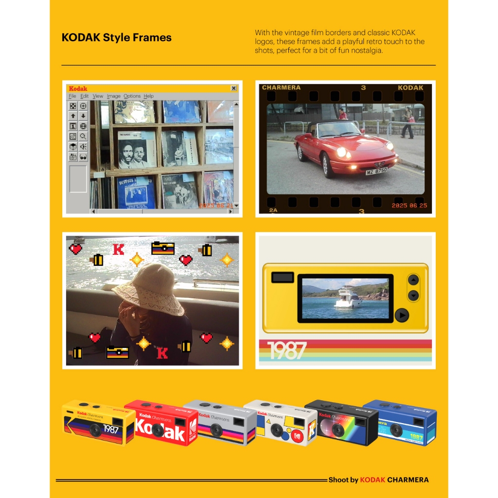 [พร้อมส่ง] [ส่งด่วน] กล้องดิจิทัล KODAK CHARMERA Digital Camera กล่องสุ่มกล้องดิจิทัล Kodak Charmera - 5