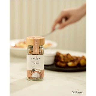 [ลด 20.- CODE : SALTIQUE] Saltique ดอกเกลือพรีเมียม GI จาก สมุทรสงคราม Saltique Garlic Pepper : ผสมกระเทียมพริกไทย
