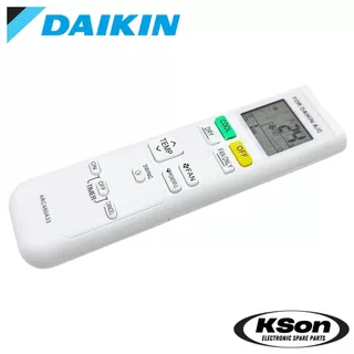 รีโมทแอร์ ไดกิ้น อะไหล่แอร์ Daikin Air Conditioner Remote Control รุ่น ARC480A33