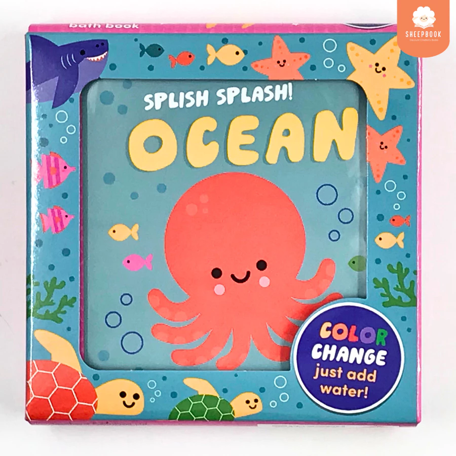 หนังสือลอยน้ำได้ Color Changing Bath Book
