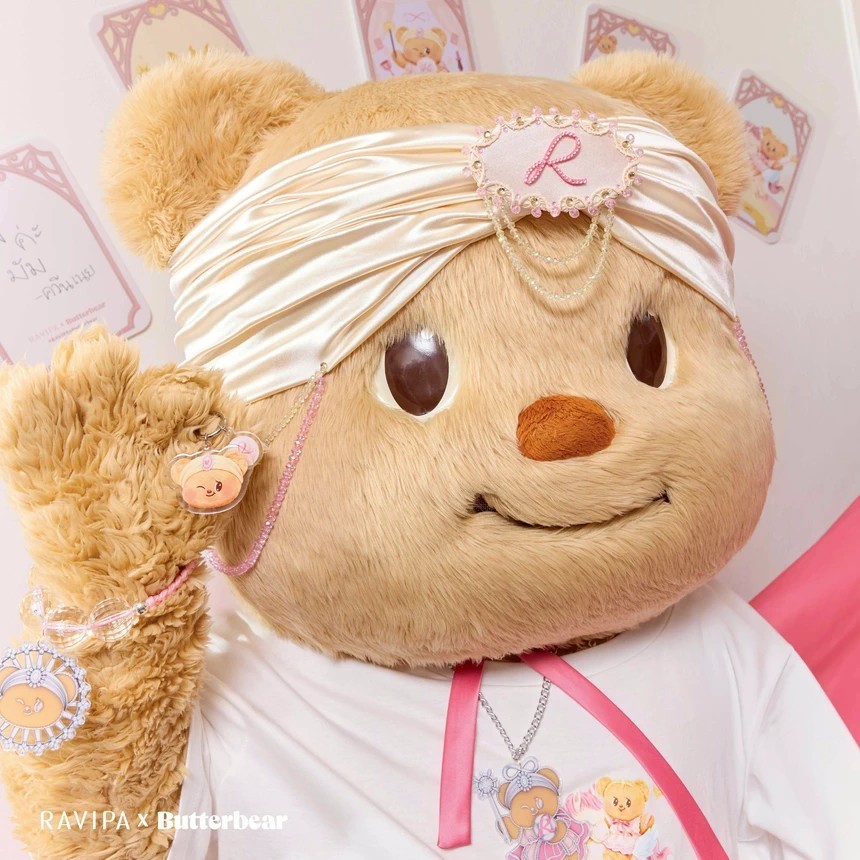 พร้อมส่ง🔮🪄✨RAVIPA x Butterbear Tarot Keyring - พวงกุญแจ มีให้เลือก 5 แบบ