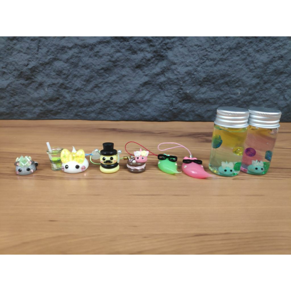 โมเดล พวงกุญแจ น้องแก้มยิ้ม hoppe chan 😜 ปล่อยหน้าที่รื้อให้เรา ส่วนคุณกดให้ทันก็พอ 😜