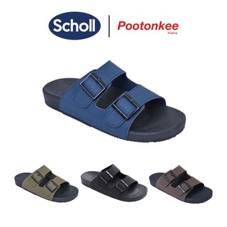 Scholl รองเท้าสกอลล์ รุ่น Army รองเท้าแตะสวมสุขภาพ เทคโนโลยี Bioprint รองรับรูปเท้าได้ทุกส่วน กระชับ นุ่ม ใส่สบาย