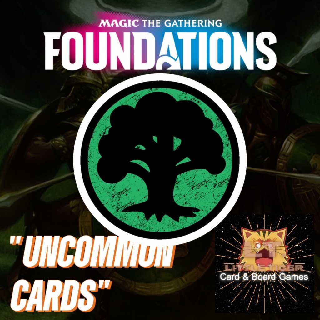 [MTG] [FDN] รวมการ์ด Uncommon จากชุด Foundation [Green]