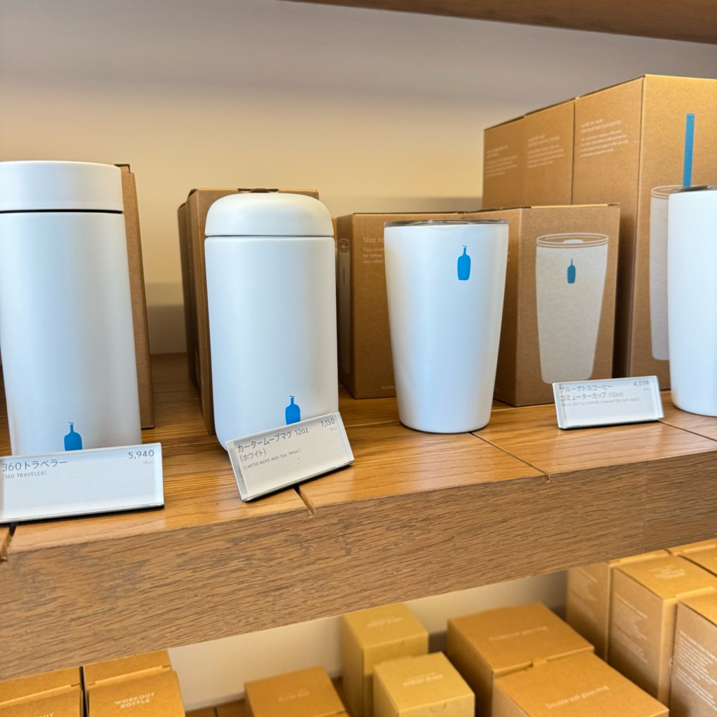 [หิ้ว𝕁𝕒𝕡𝕒𝕟🇯🇵รอ7-14วัน] แก้ว 🩵 Blue Bottle ของแท้ จากชอปญี่ปุ่น🇯🇵✨💯