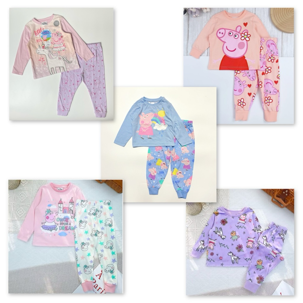 amilybabyshop : 🌈ชุดเซต เสื้อ+กางเกาง🧸George x Peppa pig🧸 มีให้เลือกหลายแบบนะคะ❤️ สินค้าพร้อมส่ง🚛
