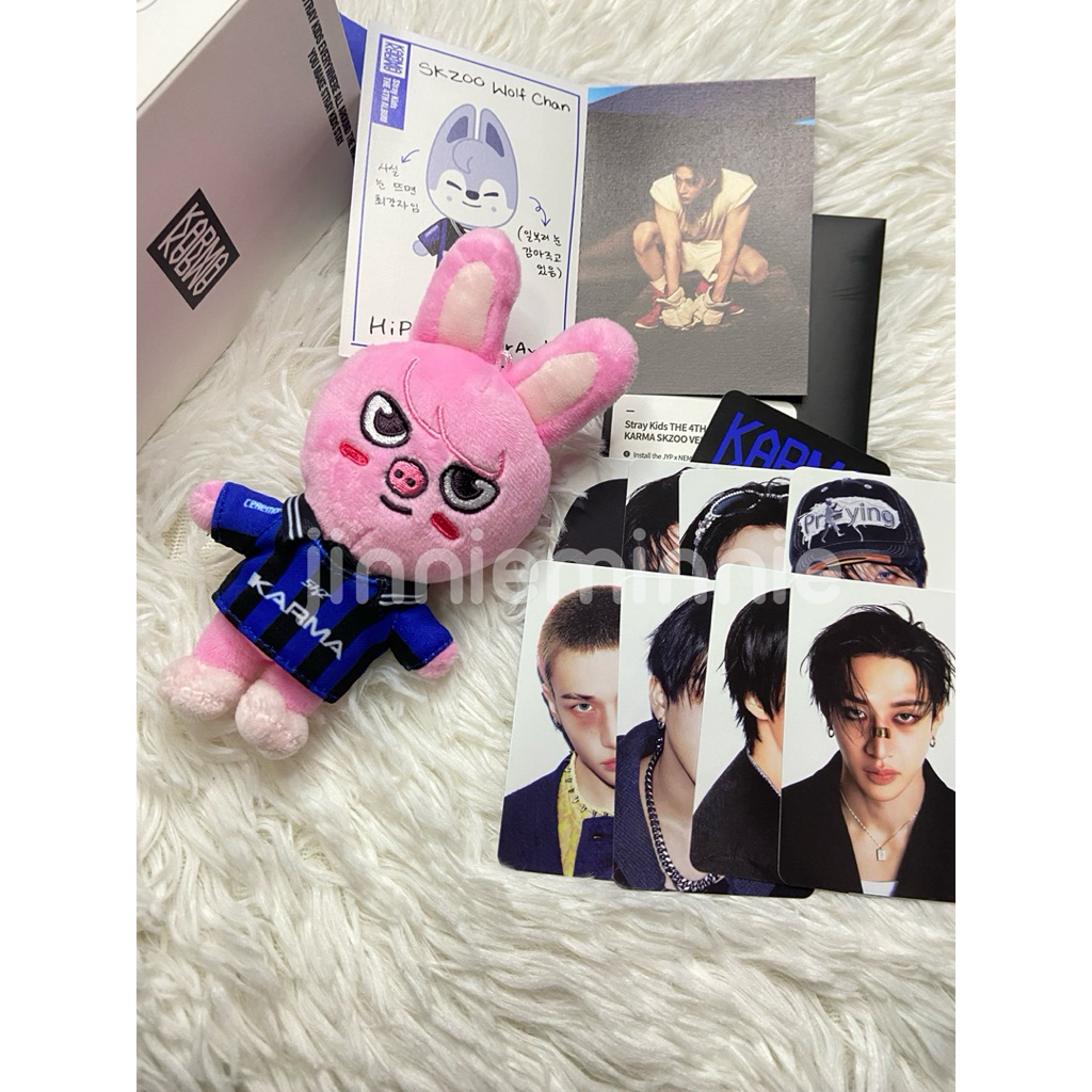 ❤️ พร้อมส่ง ❤️ บั้ม Skzoo ver. KARMA *แบบแกะ