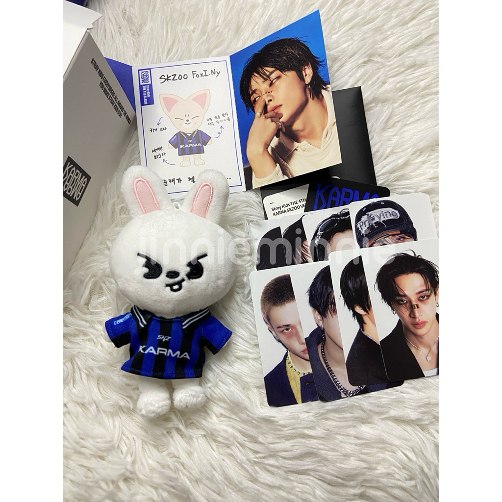 ❤️ พร้อมส่ง ❤️ บั้ม Skzoo ver. KARMA *แบบแกะ