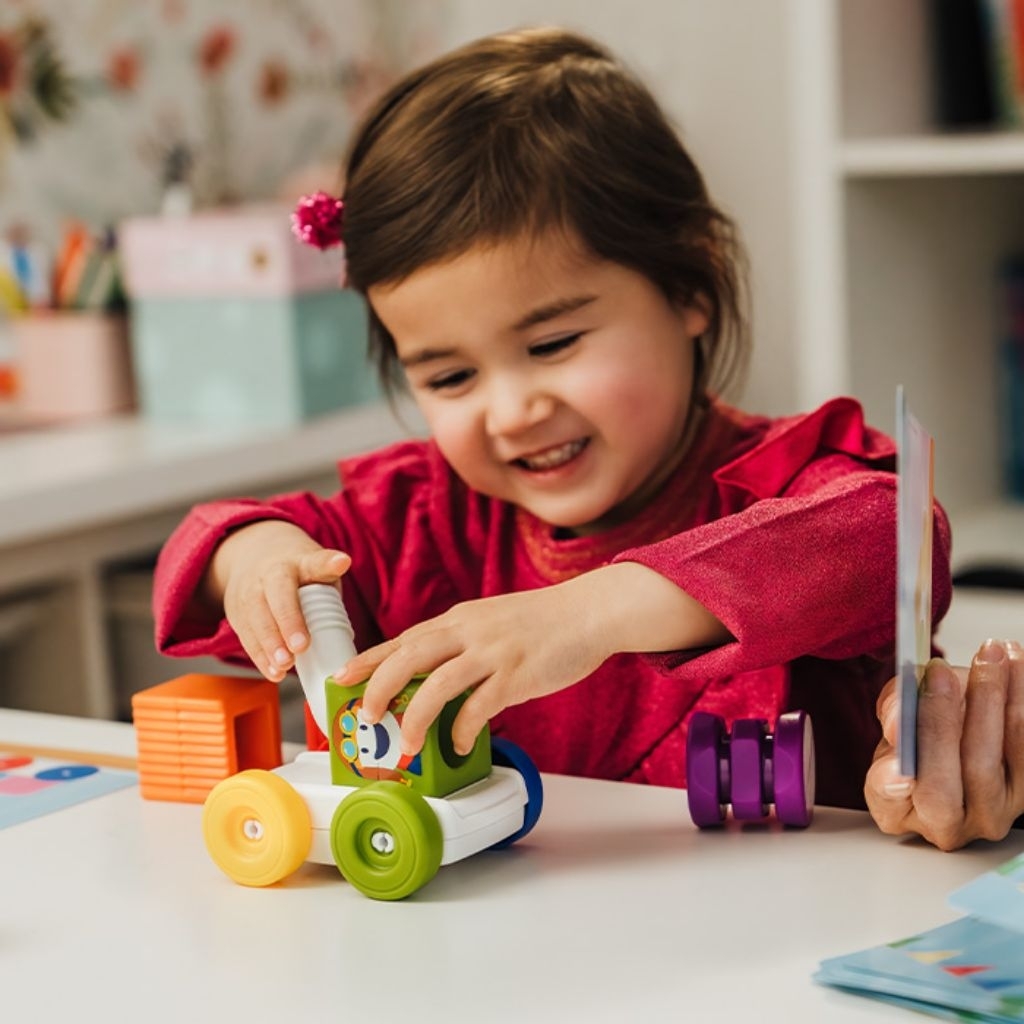 SMART MAX, My First Build & Drive ของเล่นเสริม STEM ตัวต่อแม่เหล็ก สำหรับเด็ก 1 ปี+ ลิขสิทธิ์แท้ — صورة 7
